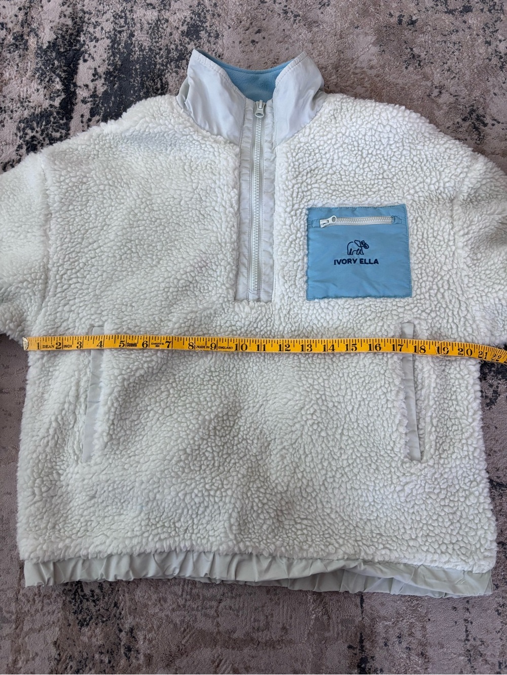 Ivory Ella Sherpa pullover - Picture 4 of 7